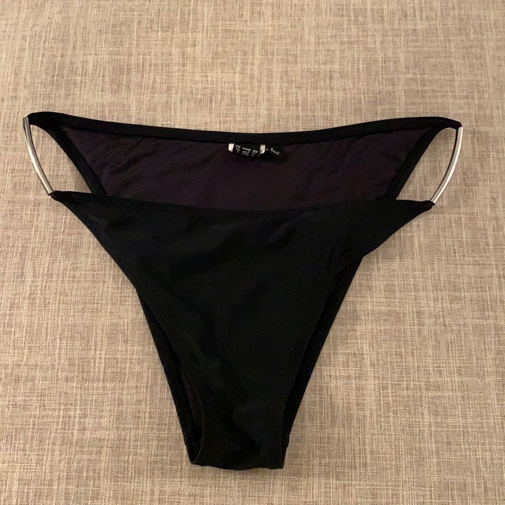EVIL TWIN BLACK SWIM BOTTOMS